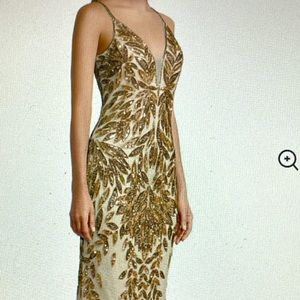 Mac Duggal floor length Beaded gown-wore as mother of the bride